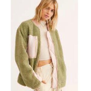 FREE PEOPLE We The Free Rivington Sherpa Jacket